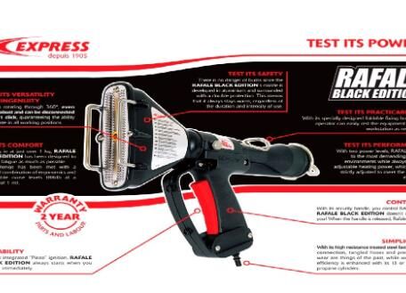 Rafele 465 shrink tabancası